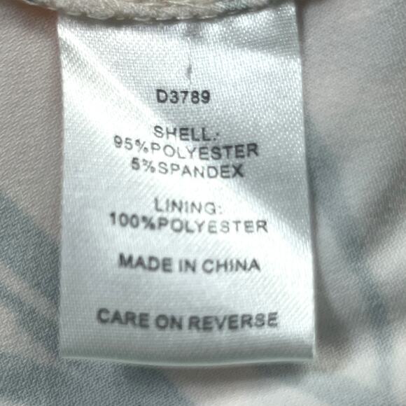 Alexia Admor Size M Lana Midi Dess Leaf Print Front Leg Slit V-back Flowy - Picture 10 of 12